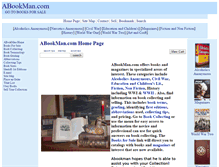 Tablet Screenshot of abookman.com